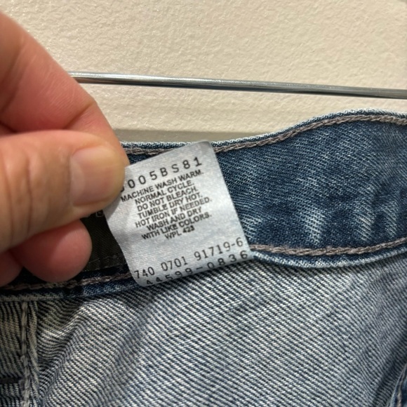 Levi’s Silvertab Vintage Baggy Fit Cotton Jeans Men’s Size W36xL36 - Picture 9 of 11